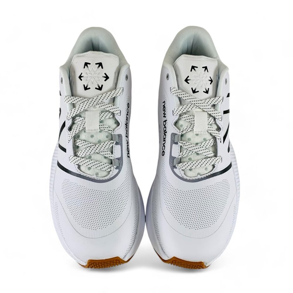 New Balance FreezeLX v4 Box Men's Lacrosse Shoes LAX White Gum FREEZBW4 - Picture 4 of 10